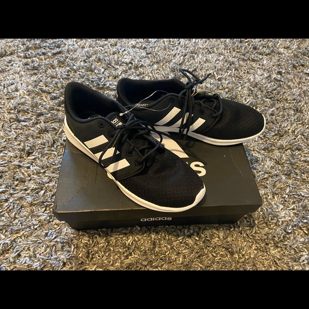 Womens Adidas running shoes.